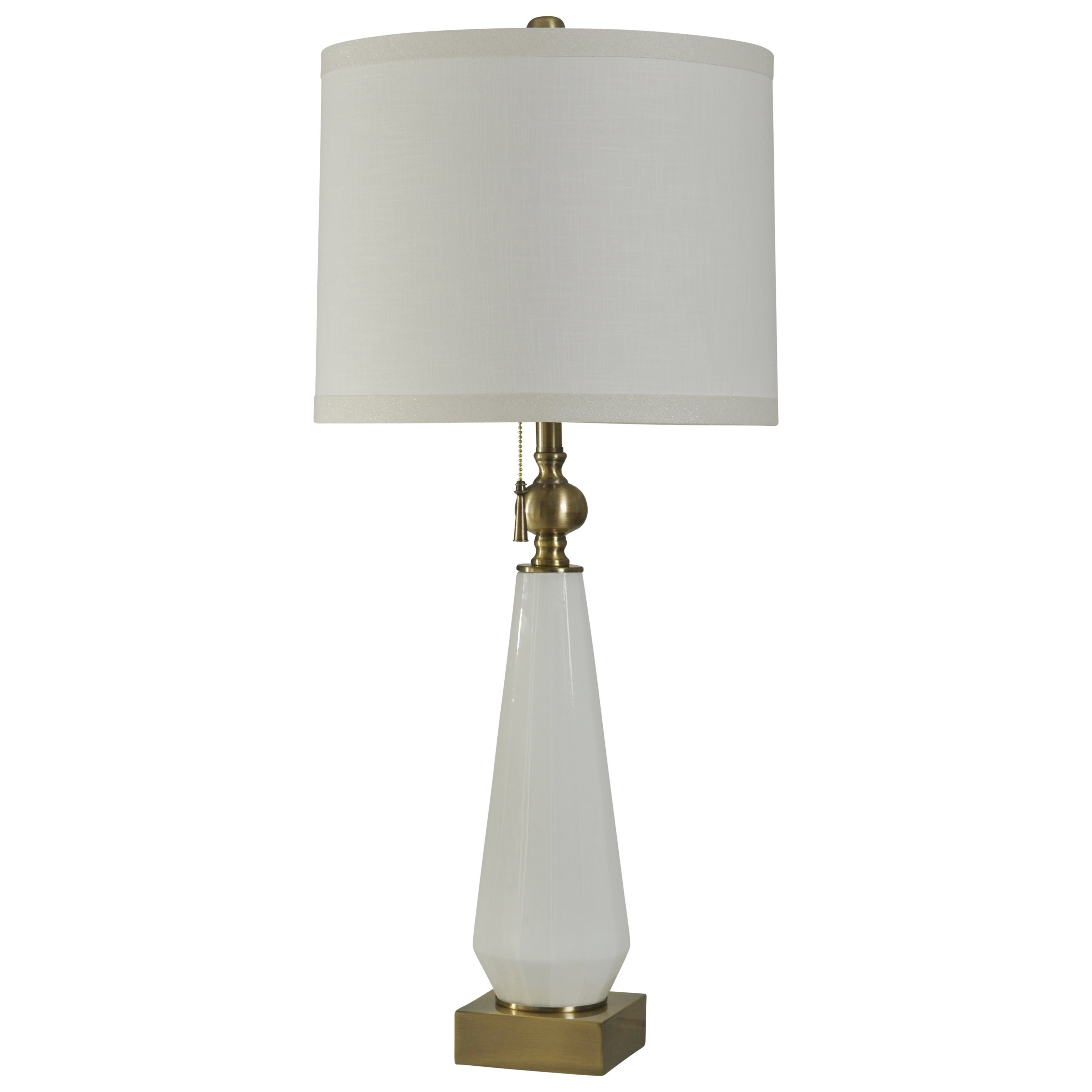 Stylecraft glass table shop lamp